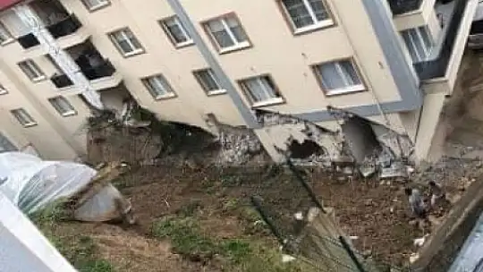 İstinat duvarı böyle çöktü