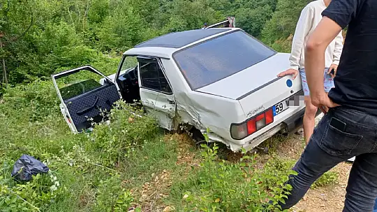 İnkumu tepesinde kaza
