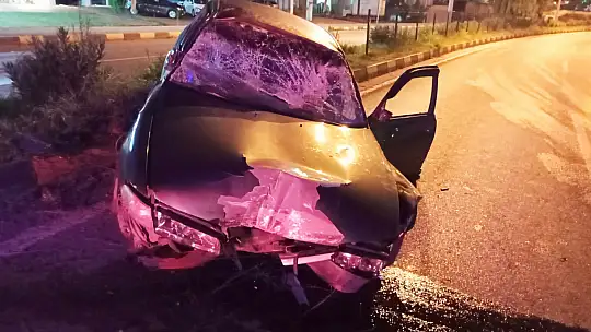 Bartın'da gece saatlerinde kaza