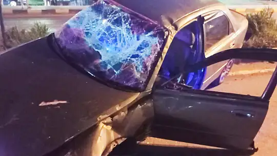 Bartın'da gece saatlerinde kaza