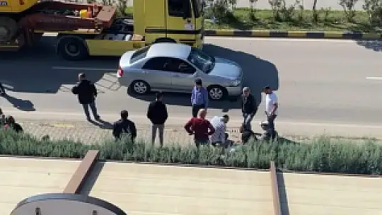 Çevre yolunda kaza, yaralılar var