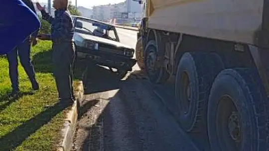 Çatmaca çevre yolunda kaza