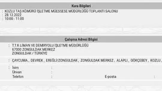 TTK Nitelikli personel alacak