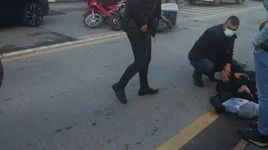 Bulvarda yaralamalı kaza