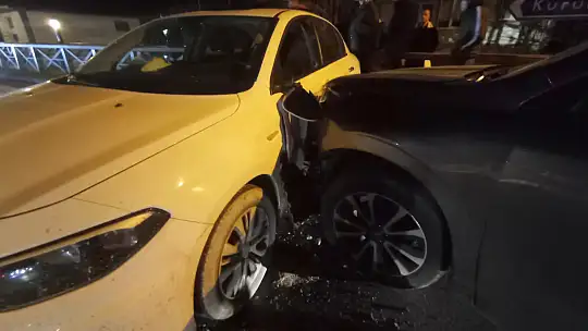 Köprüde zincirleme kaza