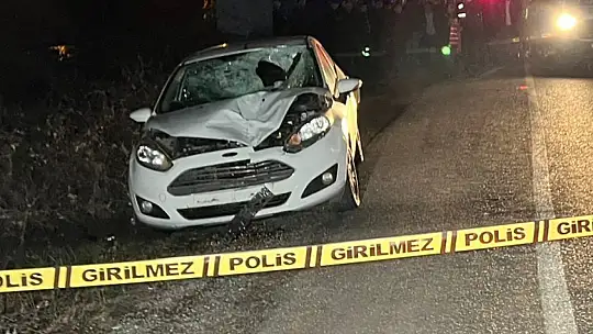 Akmanlar'da ölümlü kaza