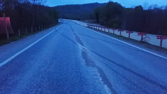 Amasra yolunda kaza