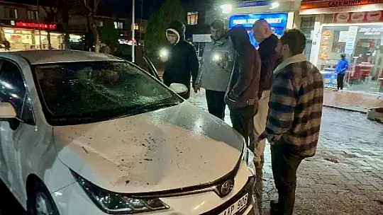 Önce fırtına sonra kar etkili oldu