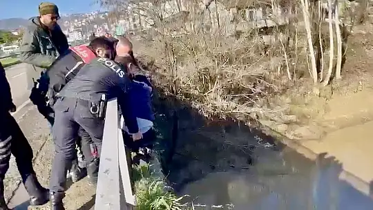 Görenler polisi aradı