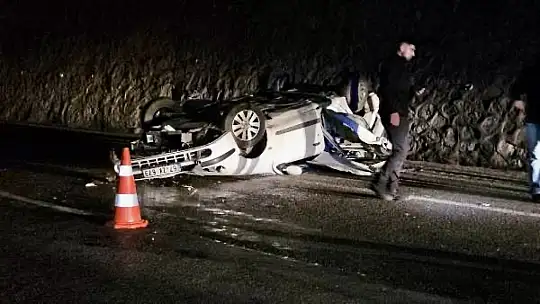 Zonguldak yolunda feci kaza