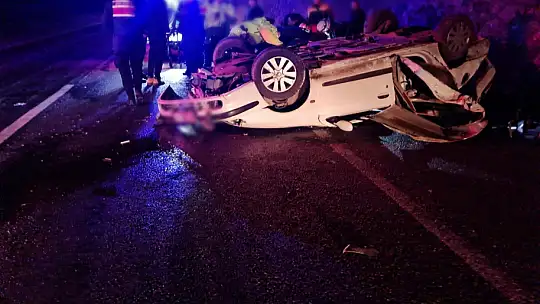 Zonguldak yolunda feci kaza