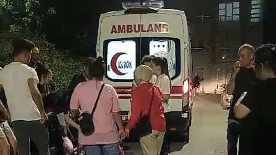 Evde acı manzara