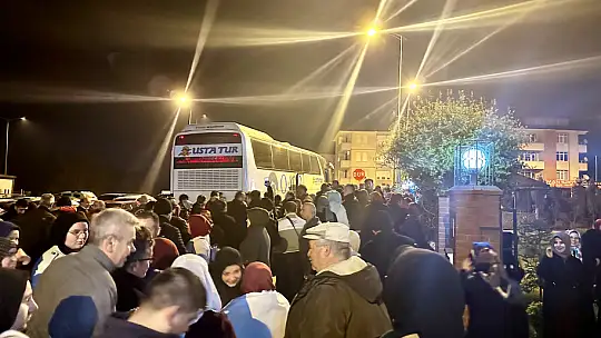 Şevval umrecileri dualarla uğurlandı
