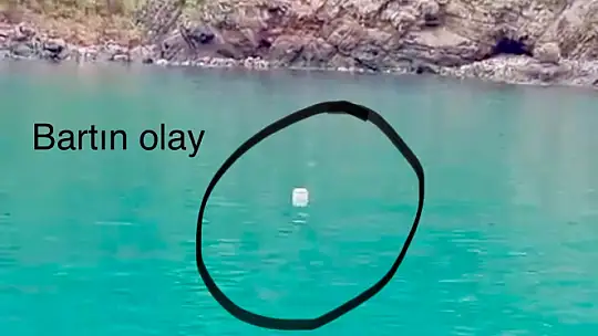 Kıyıya vuran şüpheli cisim