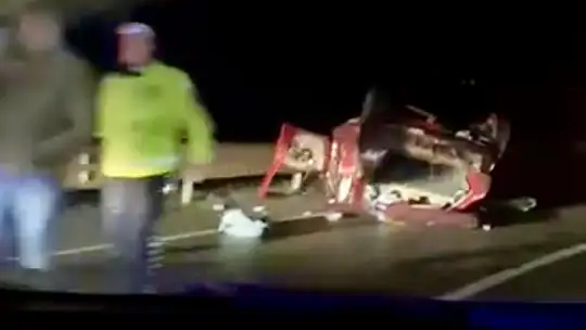 Abdipaşa yolunda feci kaza