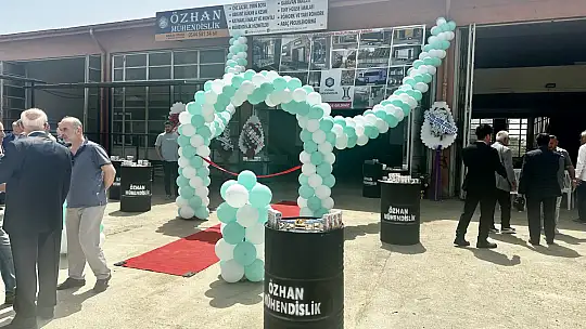 Özhan Mühendislik dualarla hizmete açıldı