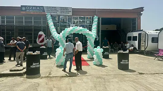 Özhan Mühendislik dualarla hizmete açıldı