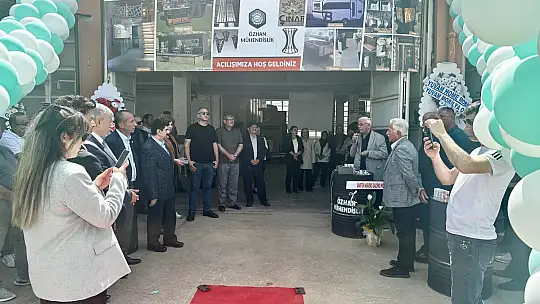 Özhan Mühendislik dualarla hizmete açıldı