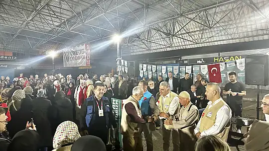 İkram turizm hac kafilesi dualarla uğurlandı