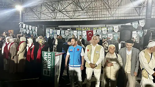 İkram turizm hac kafilesi dualarla uğurlandı