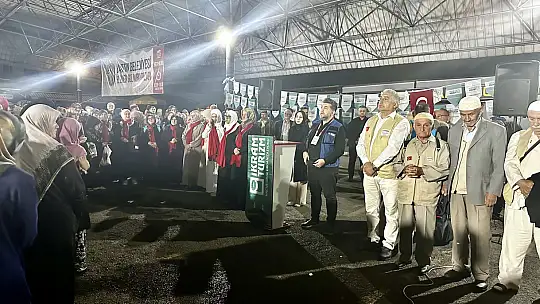 İkram turizm hac kafilesi dualarla uğurlandı