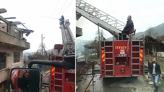 itfaiye ekipleri peş peşe gitti