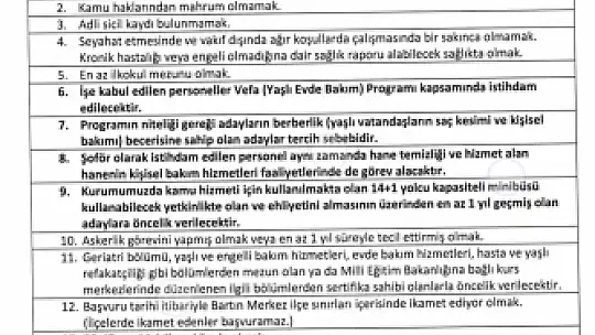 SYDV 14 personel alacak