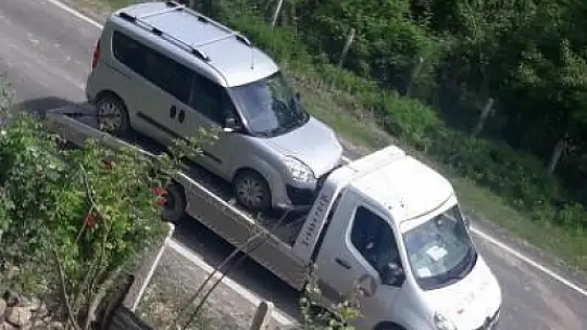 İzinsiz aldığı araçla bakın neler yaptı