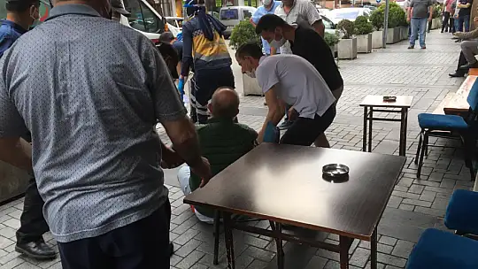 Şehir merkezinde bıçaklı kavga