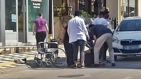 Orduyeri mahallesinde kaza