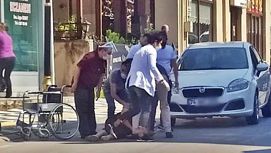 Orduyeri mahallesinde kaza