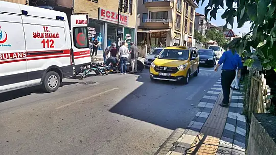 Orduyeri mahallesinde kaza