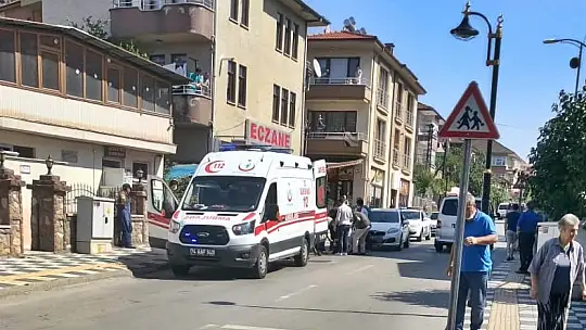 Orduyeri mahallesinde kaza