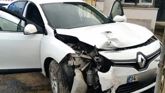 Kozcağız yolunda kaza!