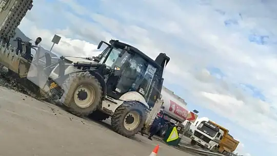 Çaycuma yolunda ilginç kaza