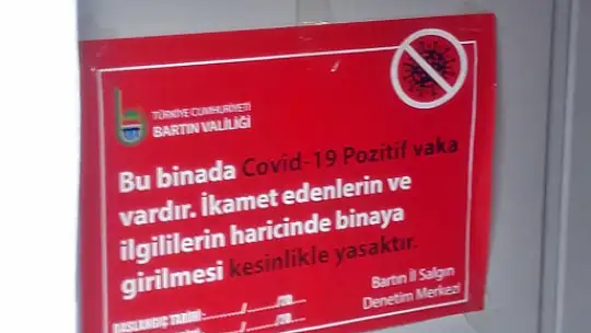Bartın'da vakalar için yeni önlem!