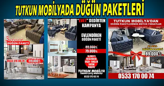 Tutkun Mobilyadan evet dedirten fırsatlar