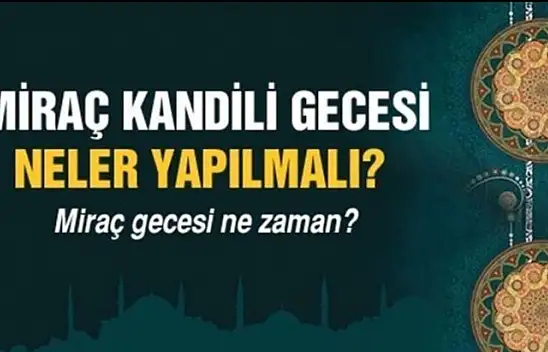Bu Gece Mübarek Mirac Kandili