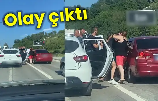 Işıklarda olay çıktı