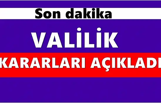 Merakla beklenen kararlar belli oldu