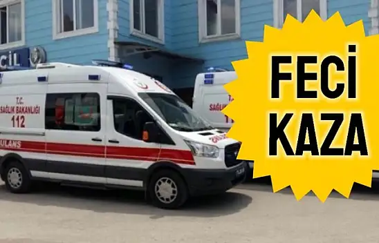 Motosiklet sürücüsü ağır şekilde yaralandı