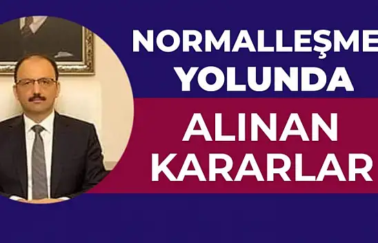 Ne zaman normale dönüyoruz