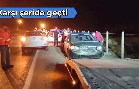 Orta refüjden atlayıp karşı yola geçti