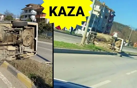 Valilik Konut kavşağında kaza