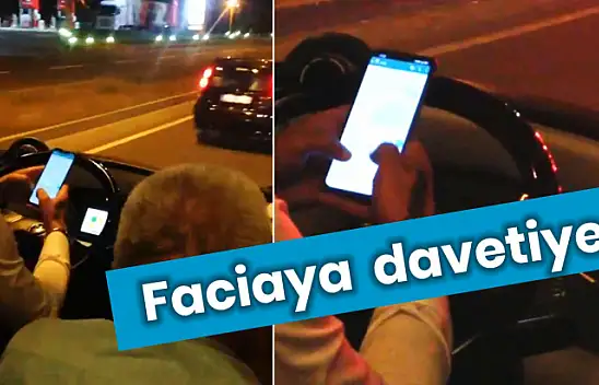 Yolcuların hayatını böyle tehlikeye attı