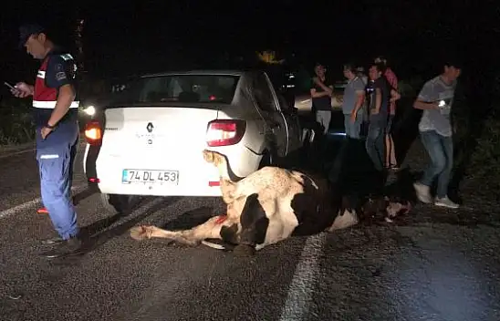 Araç hurdaya döndü, bir can gitti