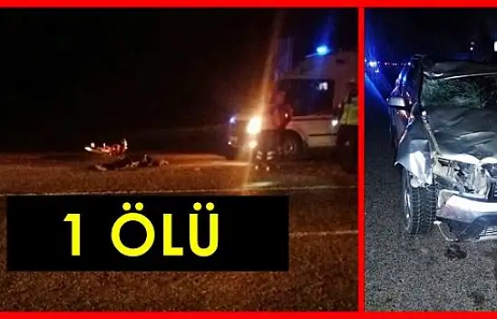 Aracın çarptığı bisikletli öldü
