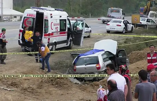 Bartın Çaycuma yolunda ölümlü kaza