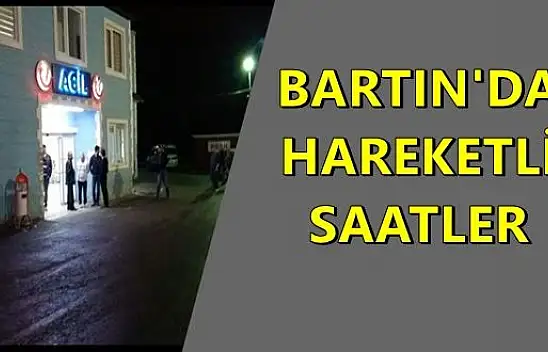 Bartın'da maganda dehşeti