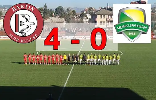 Bartın Spor 4-0 Akçakoca Spor Maç Özeti